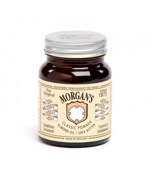 Morgan’s Помада для стилізації волосся Classic Pomade with Almond Oil and Shea Butter, 100 гр